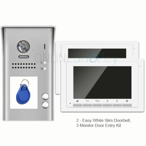 DT17S HOME CAM FOR 2 MONITORS WITH KEYFOB
