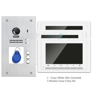 DT607F/FE/ID/S3 FOR 3 MONITORS WITH KEYFOB