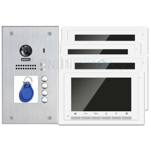 DT607F/FE/ID/S4 FOR 4 MONITORS WITH KEYFOB