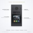 DH624 door station with 3.5 inch touch screen — key features
