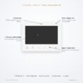 DH7G 7 inch Tuya Wi-Fi monitor — key features