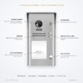 DT607 fisheye door station — key features