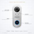 DT610 fisheye villa door station — key features