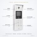 DT851-S anti-vandal surface door station — key features