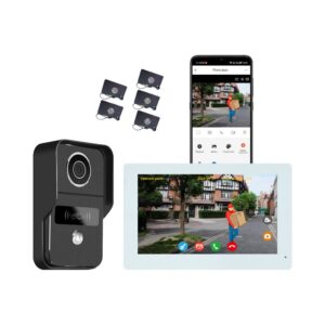 KONX KW02-IP7 — 2-Wire WiFi Video Kit, Black - view 2