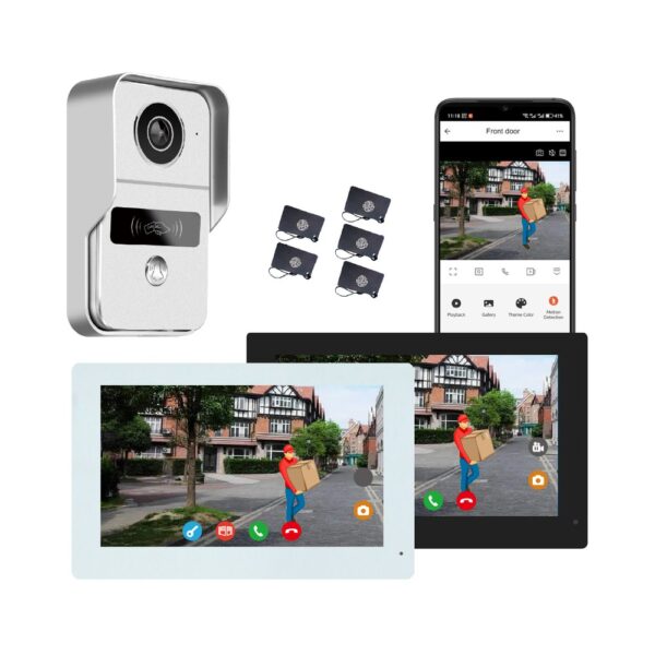 kw02-ip7-silver-6 KONX KW02-IP7 — 2-Wire WiFi Video Kit, Silver - view 6